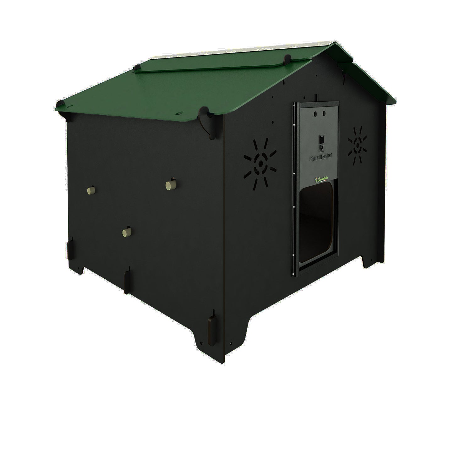 Easicoop Chalet 2XL (black finish) - 18 large hens